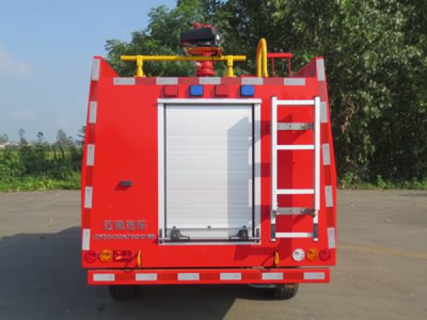 北汽吉普越野1噸水罐消防車(上藍牌)